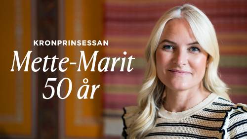 Kronprinsessan Mette-Marit 50 år