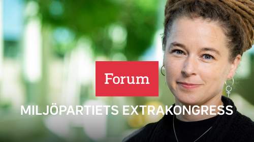 Forum: Miljöpartiets extrakongress