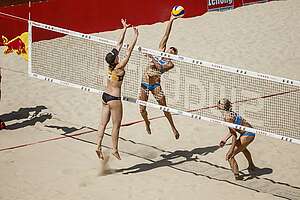 Beach Volleyn EM, naisten välieräottelu
