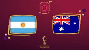 FIFA fotbolls-VM 2022. Åttondelsfinal: Argentina - Australien (svenskt referat)