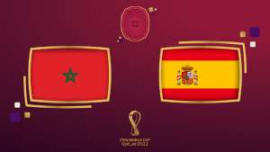 FIFA fotbolls-VM 2022: Åttondelsfinal Marocko - Spanien (svenskt referat)
