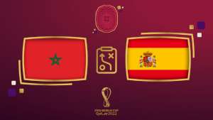 FIFAn jalkapallon MM 2022: MAR - ESP, neljännesvälieräottelu, taktinen kuvakulma