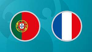 Jalkapallon EURO 2020: Portugali - Ranska