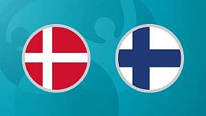 Jalkapallon EURO 2020: Tanska - Suomi, taktinen kuvakulma