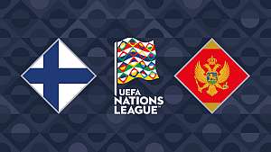 Jalkapallon Nations League: FIN - MNE