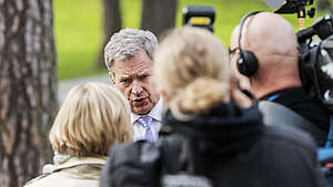 Presidentti Niinistö tapaa mediaa YK-puheen jälkeen