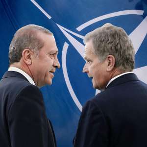 Presidentti Niinistön ja Erdoğanin tapaaminen Turkissa, saapuminen