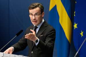 Ruotsin pääministerin tiedotustilaisuus maan turvallisuustilanteesta