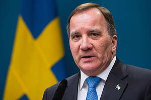 Statsminister Stefan Löfven informerar kring det senaste om Sverige och coronaläget