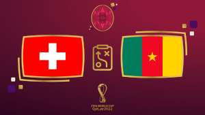 Sveitsi - Kamerun, taktinen kuvakulma