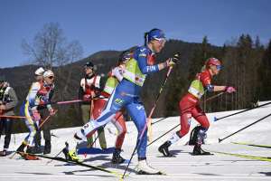 Världscupen på skidor i Lahtis, damernas 20 km (svenskt referat)