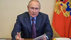 Venäjän presidentti Vladimir Putin pitää vuosittaisen linjapuheensa