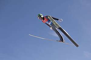 VM på skidor, kombinerat lagtävling, backe (svenskt referat)