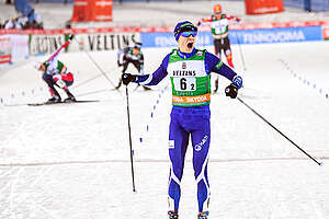 VM på skidor, kombinerat lagtävling, skidor 4 x 5 km (svenskt referat)